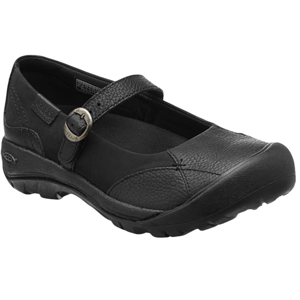 Keen Vintage Y2K Presidio Mary Jane Black Leather Comfort Flats Women's Size 9.5